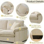 HALLYBEE Modular Cloud Couch with Reversible Chaise