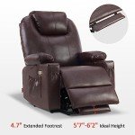 MCombo Large Power Lift Recliner Chair with Massage