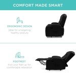 Electric Lift Chair with Massage and Heat - Black
