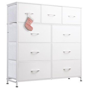 9-Drawer Fabric Storage Tower for Bedroom