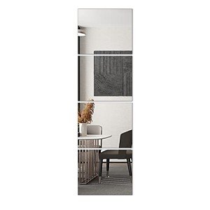 4-Piece Wall-Mounted Full Length Mirror Set