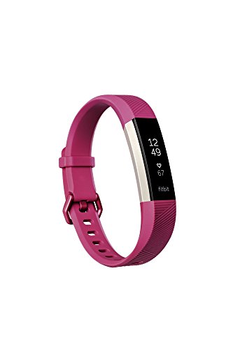 Fitbit Alta HR, Fuchsia, Large (US Version)