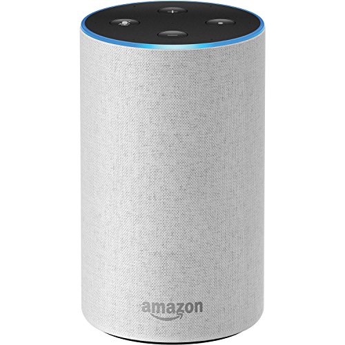Echo (2nd Generation) - Smart speaker with Alexa and Dolby processing - Sandstone Fabric