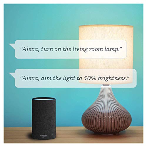 Echo (2nd Generation) - Walnut Finish with 2 Smart Bulb Kit by Sengled