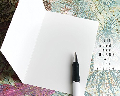 36-Pack Merry Christmas Greeting Cards Bulk Box Set - Winter Holiday Xmas Greeting Cards with Angel Design and Gold Foil Accents, Envelopes Included, 4 x 6 Inches