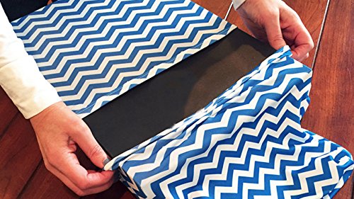 Wrapeez Gift Wrap – Quick & Easy Present Wrapping With Built-in Bows – Stretchable Reusable/Eco-Friendly Fabric Fits All Shapes & Sizes – Perfect for On-The-Go – No Scissors/Tape Needed (Rainbow Triangle, 3 Pack)