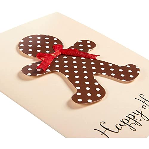 Handmade Merry Christmas Greeting Cards Assortment with Envelopes, 6 Designs (5 x 7 In, 12 Pack)