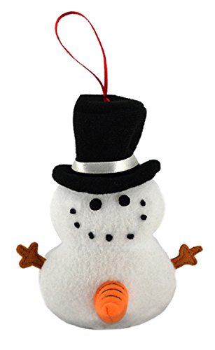 Tekky Toys-Naughty Dirty Talking Snowman Funny Tree Ornament With 3 Hilarious quotes for the Holidays