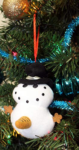 Tekky Toys-Naughty Dirty Talking Snowman Funny Tree Ornament With 3 Hilarious quotes for the Holidays