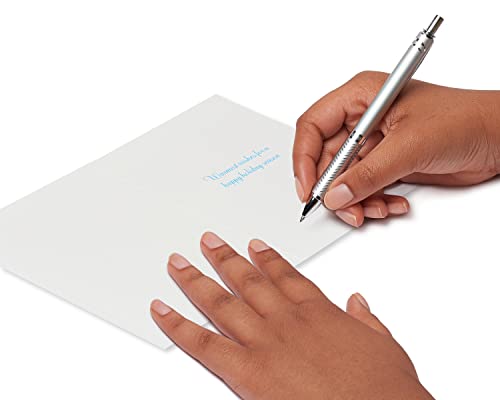 Papyrus Holiday Cards Boxed with Envelopes, Warmest Wishes, Glitter-Free Snowflake