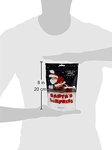 Santa's Surprise Stocking Stuffer Candy (Christmas Jelly Beans - 8.3oz) 1/2 LB - Santa Candy - Candy Gag Gift - Christmas Candy - White Elephant Gift (12 Pack)