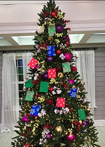 WRAPEEZ Gift Wrap – Quick & Easy Present Wrapping With Built-in Bows – Stretchable Reusable/Eco-Friendly Fabric Fits All Shapes & Sizes – Perfect for On-The-Go – No Scissors/Tape Needed (Set of 11)