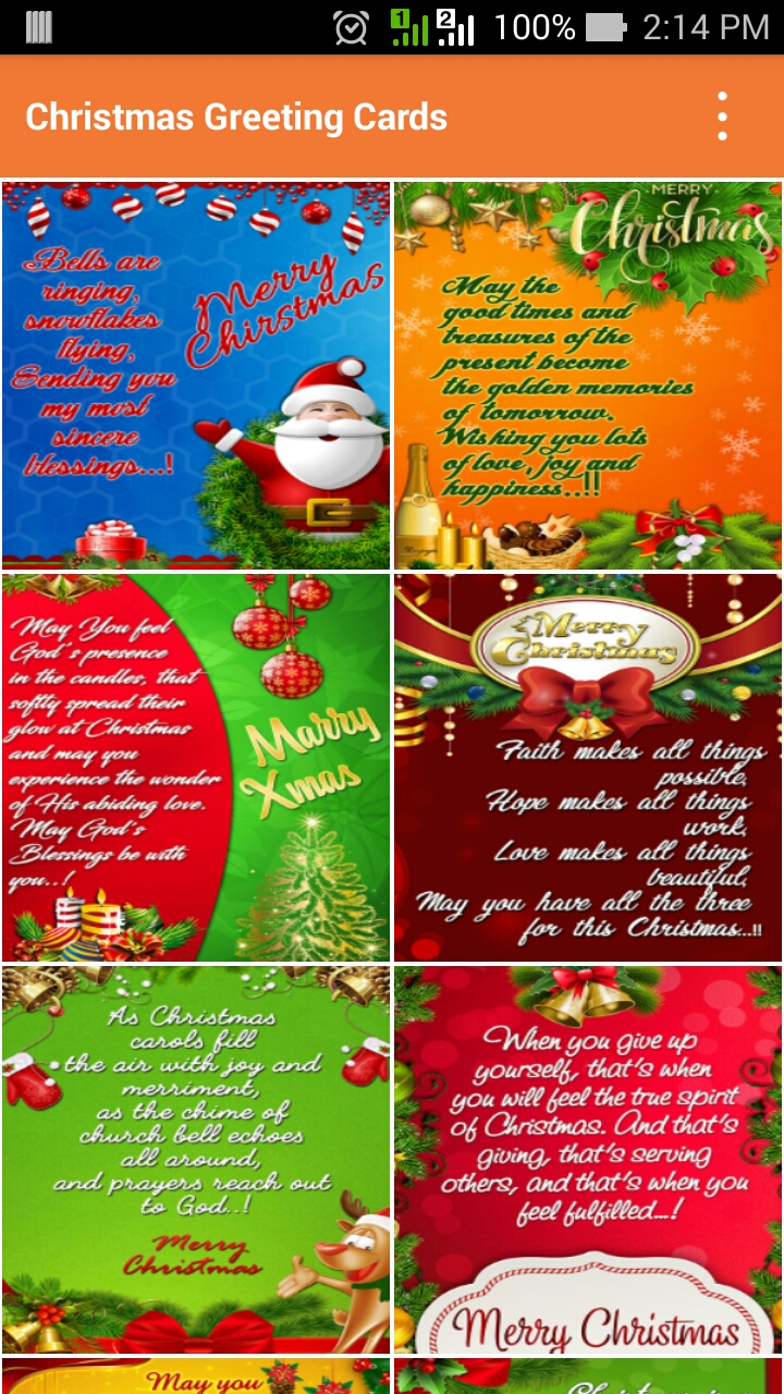 Christmas Greetings Cards & GIF