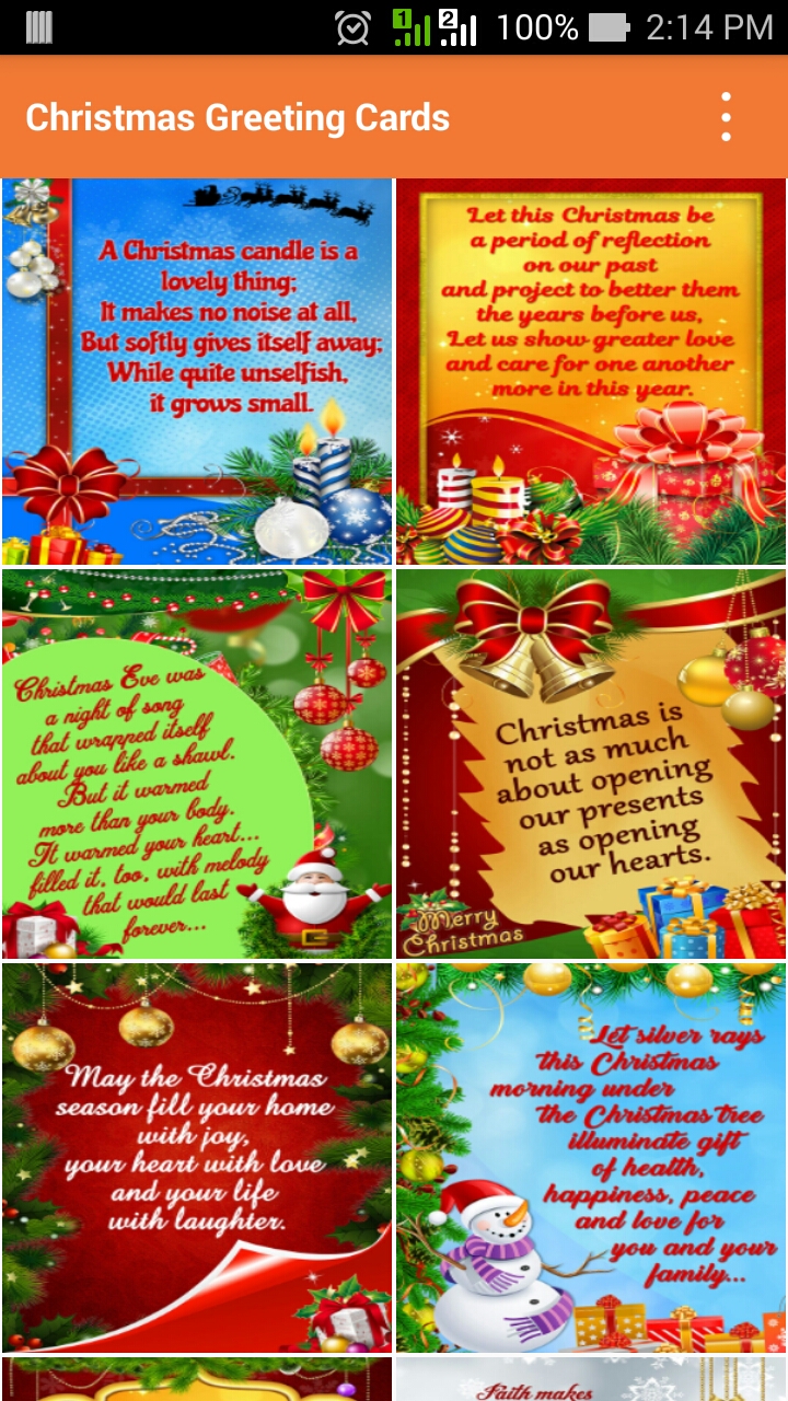 Christmas Greetings Cards & GIF