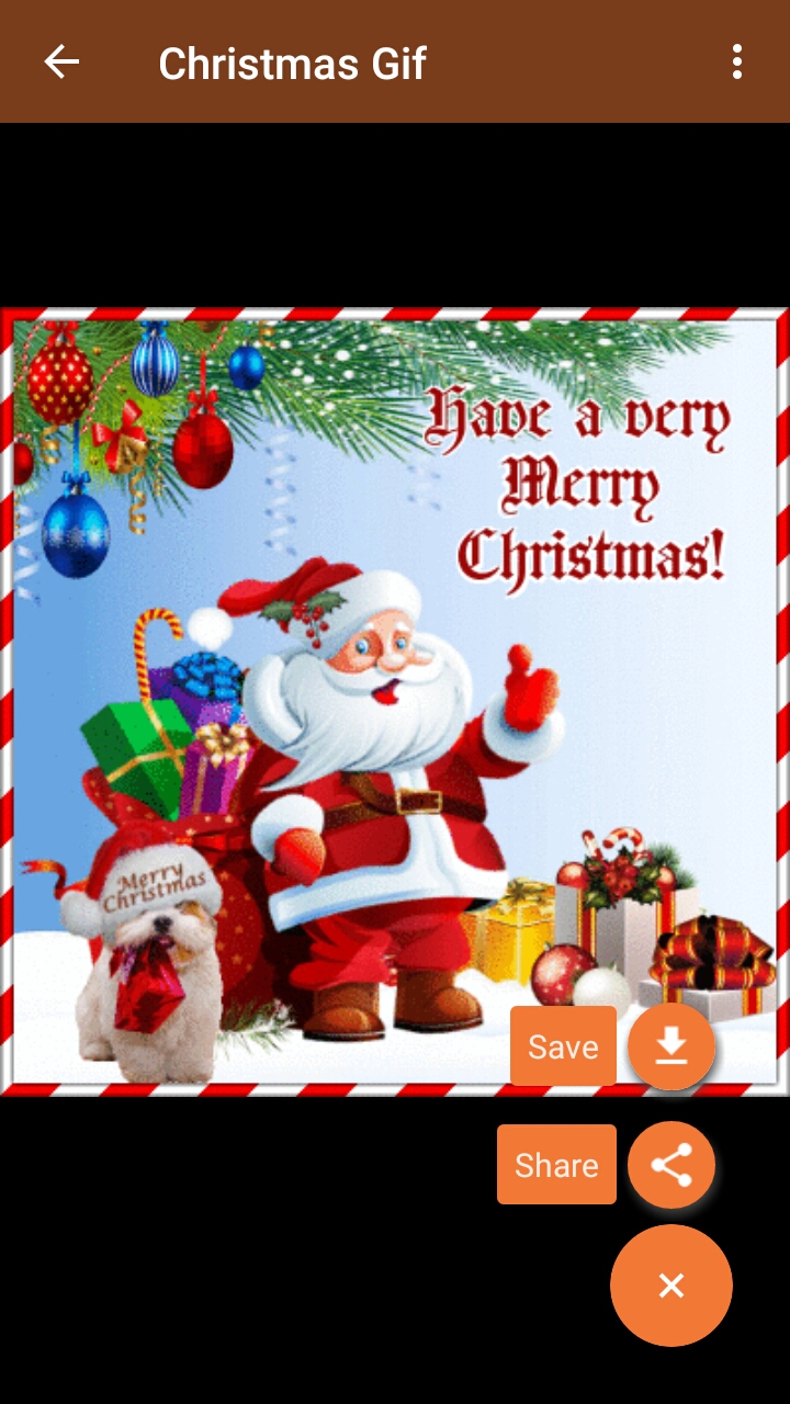 Christmas Greetings Cards & GIF