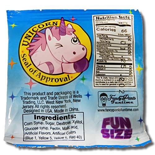 Unicorn Poop Candy (Jelly Beans) - Best Halloween Candy - Funny Birthday Party Favor - Gag Party Candy - 24 Fun Size Bags