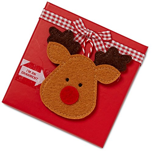 Amazon.com Gift Card in a Reindeer Ornament Box