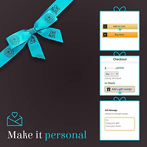 Oh! Nuts 9 Variety Mixed Nuts Gift Basket | Freshly Roasted Healthy Gourmet Holiday Snack Gift | Premium Wood Food Basket for Men, Women, Birthday, Anniversary, Corporate Tray