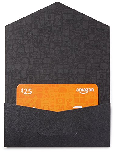 Amazon.com $25 Gift Card in a Mini Envelope (Black)