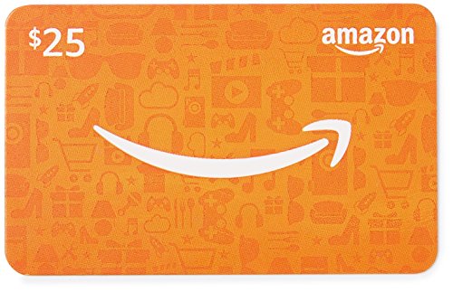 Amazon.com $25 Gift Card in a Mini Envelope (Black)
