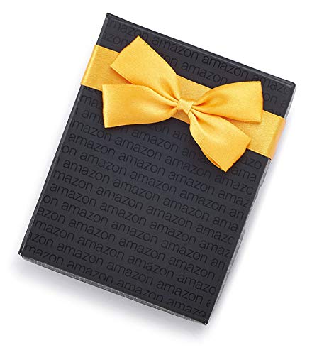 Amazon.com $50 Gift Card in a Black Gift Box (Classic Black Card Design)