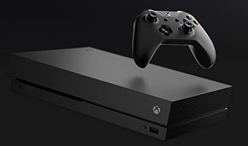 Microsoft Xbox One X 1TB Console with Wireless Controller: Enhanced, HDR, Native 4K, Ultra HD (2017 Model) (Renewed)
