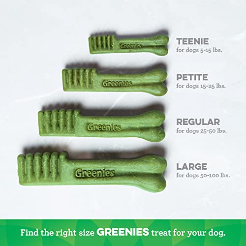 Greenies Original Regular Natural Dog Dental Treats, 3 oz. Pack (3 Treats)