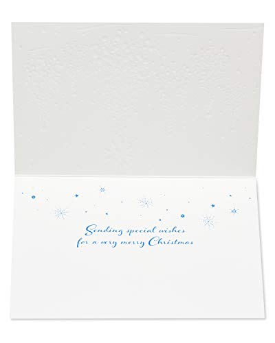 Papyrus Christmas Cards Boxed with Envelopes - Designed by House of Turnowsky, Magical Row of Holiday Christmas Trees (14-Count)