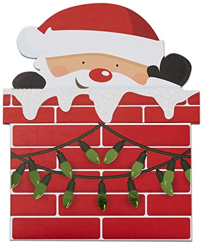 Amazon.com Gift Card in a Santa Chimney Reveal
