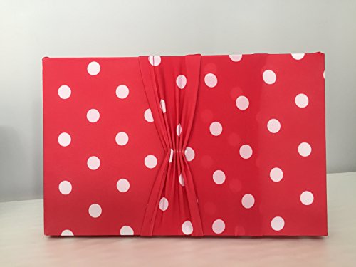 Gift Wrapping Sets - Reusable Stretch Fabric Gift Wraps - Quick Easy! Eco-Friendly Gift Wrap - Set of 3 (Green Dots)