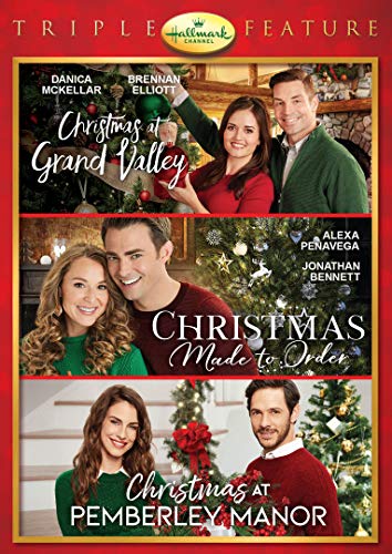 Hallmark Holiday Collection Triple Feature: Christmas At Grand Valley / Christmas Made to Order / Christmas at Pemberley Manor