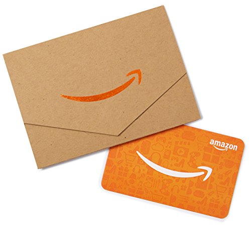 Amazon.com $25 Gift Card in a Mini Envelope (Kraft)