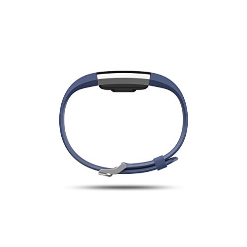 Fitbit Charge 2 Heart Rate + Fitness Wristband, Blue, Large (US Version), 1 Count