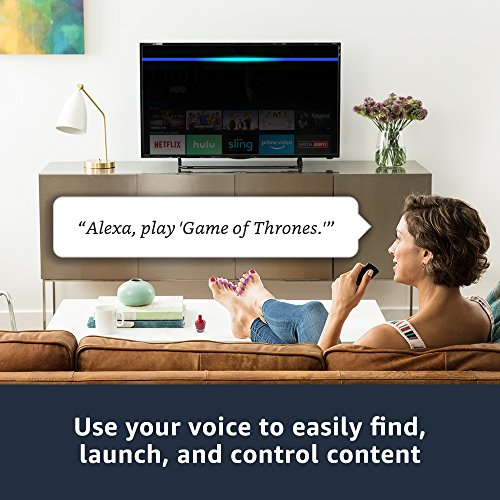 All-new Fire TV with 4K Ultra HD and Alexa Voice Remote | Streaming Media Player
