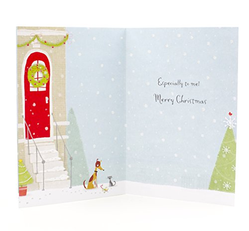 Hallmark Christmas Card (Dog and Cat)