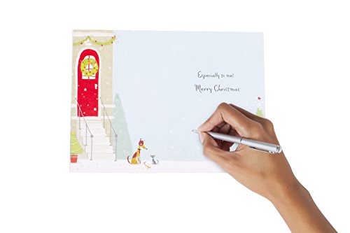 Hallmark Christmas Card (Dog and Cat)