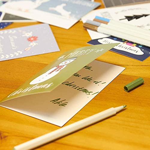 Merry Christmas Holiday Greeting Cards Assortment with Envelopes, 36 Designs (4 x 6 In, 36 Pack)