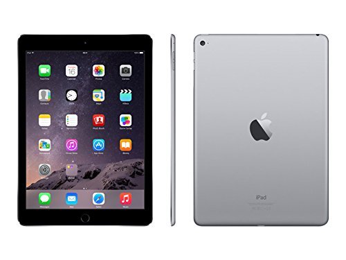 Apple iPad Air 2, 64 GB, Space Gray (Renewed)