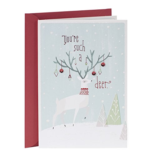 Hallmark Christmas Card (You're A Deer)