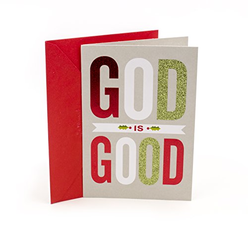 Hallmark Religious Christmas Card (God is Good)