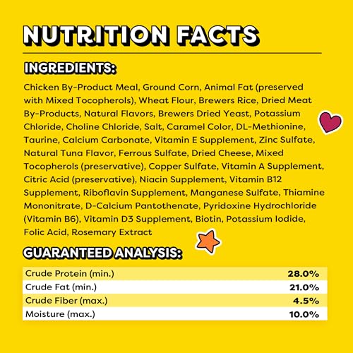 TEMPTATIONS Classic Crunchy and Soft Cat Treats Savory Salmon Flavor, 30 oz. Tub, Makes a Great Holiday Cat Treat