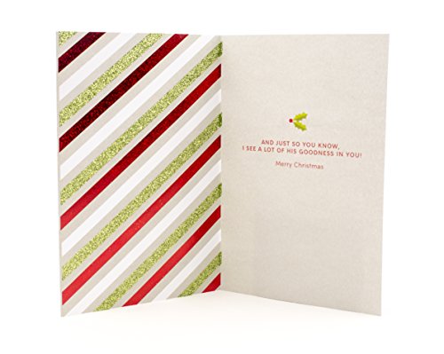 Hallmark Religious Christmas Card (God is Good)