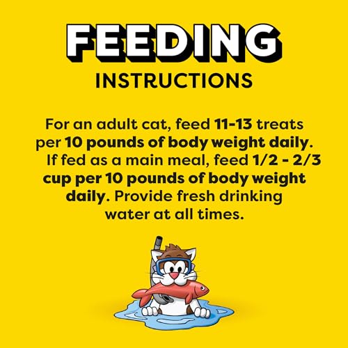 TEMPTATIONS Classic Crunchy and Soft Cat Treats Savory Salmon Flavor, 30 oz. Tub, Makes a Great Holiday Cat Treat