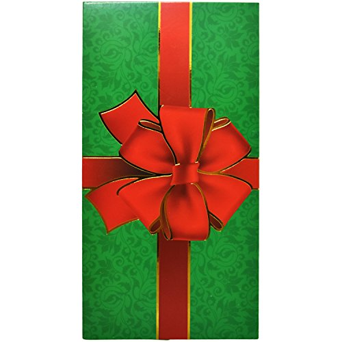 24 Christmas Card Gift Holder - Christmas Money Holder - Christmas Greeting Cards with Envelopes Bulk Assorted in 3 Holiday Cute Festive Designs with Glitter and Foil Winter Holiday Cards Box Set