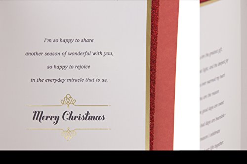Hallmark Mahogany Romantic Christmas Card for Significant Other (Our Love and Life Together)