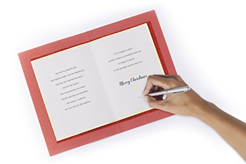 Hallmark Mahogany Romantic Christmas Card for Significant Other (Our Love and Life Together)