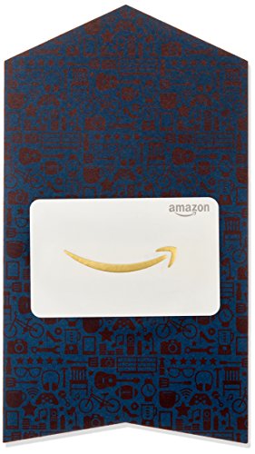 Amazon.com Gift Card in a Mini Envelope (Navy and Gold)