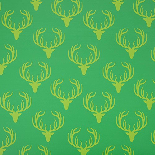 Image Arts Christmas Wrapping Paper Bundle with Cut Lines on Reverse, Red and Green Classic (Pack of 4, 180 sq. ft. ttl.)