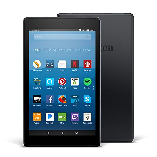 Fire HD 8 Tablet with Alexa, 8" HD Display, 32 GB, Black (Previous Generation – 7th)
