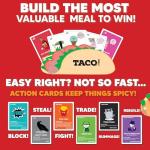 Taco vs Burrito - The Strategic Family Friendly Card Game Created by a 7 Year Old - Perfect for Boys, Girls, Kids, Families & Adults Who Love Card Games and Board Games.